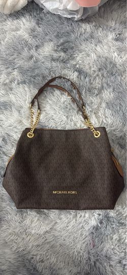 Michael Kors Brown Signature Tote Bag