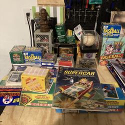 Huge Sports Card Collection   Thousands Of Cards And  Memorabilia 