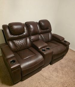 Brown Recliner