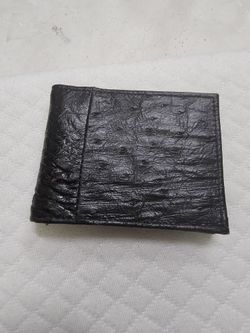 Ostrich Skin Men's Wallet