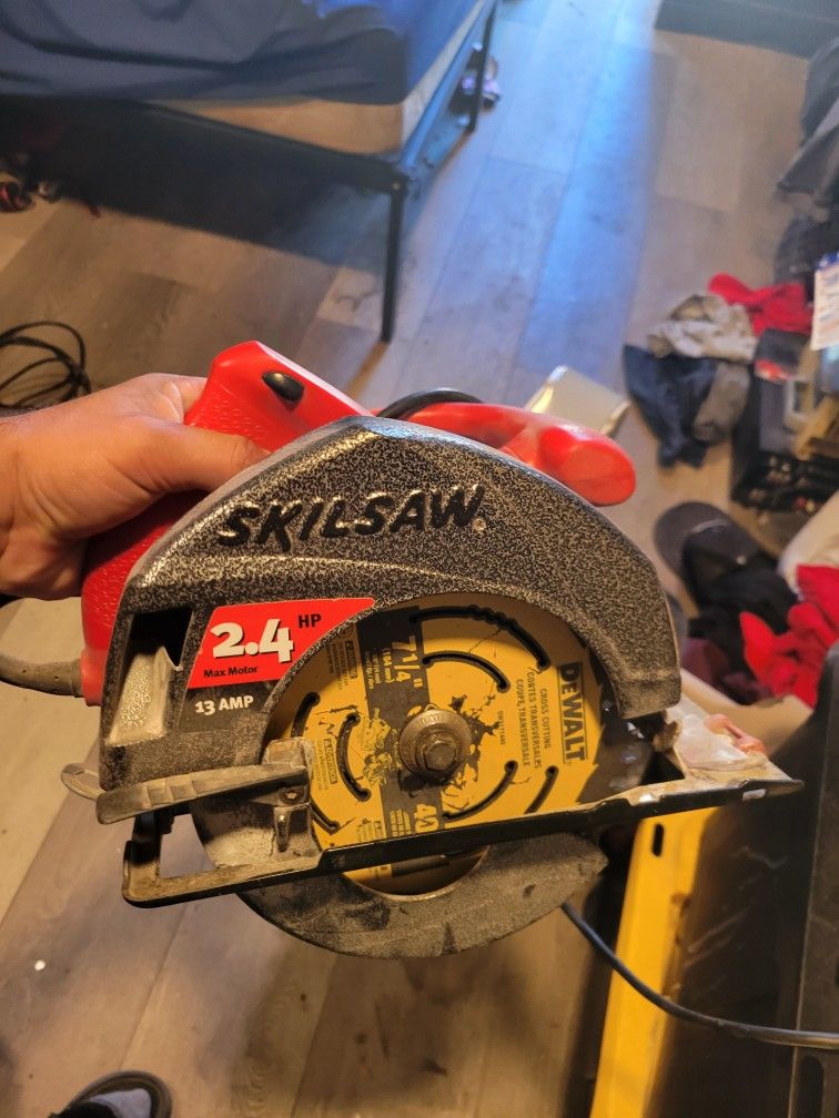 Skil Saw With Case Included