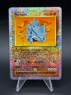 Pokemon Ryhorn Legendary Collection Reverse Holo