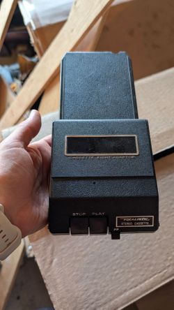 Cassette-to-8 track adapter