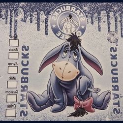 Blue Starbucks Donkey Tumbler