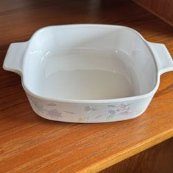 Corning ware pastel bouquet no lid