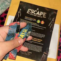 2 Days Escape Wristband