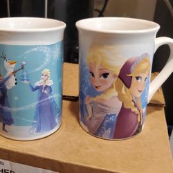 Set Of Small Frozen Mugs