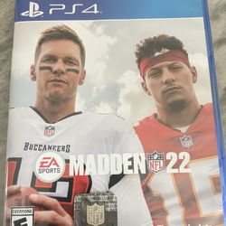 Ps5 & PS4 Game bundle - NCAA football 25, GTA V,  Madden nfl 22 Like New