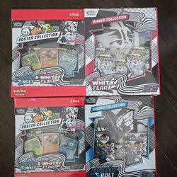 Pokemon TCG White Flare & Black Bolt 2-pack Sams Club Bundles