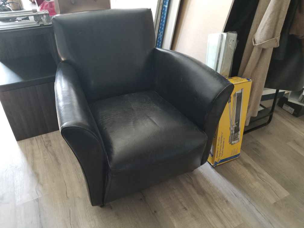 Leather Seat Chair Couch