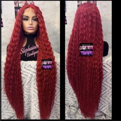 Human Hair Blended Lace Front Wig 