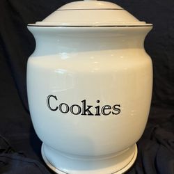 Vintage Alcobaca Portugal Cookie Jar