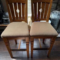 2 Bar Chairs Great Shape