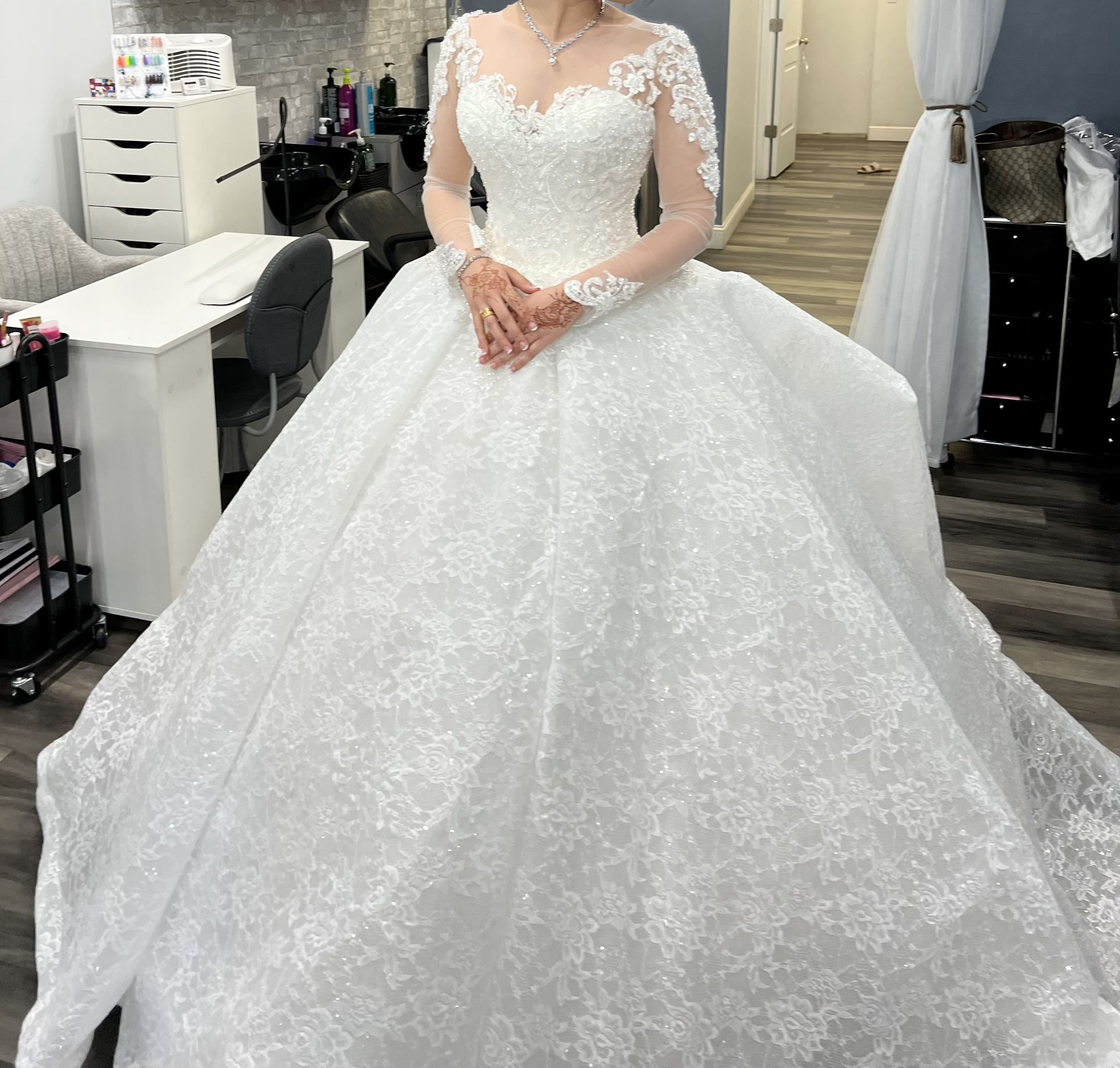 Beautiful White Wedding Dress