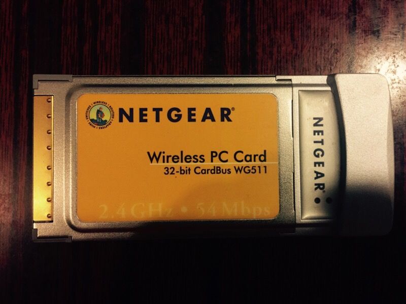 Netgear Linksys Wireless Notebook Adapter