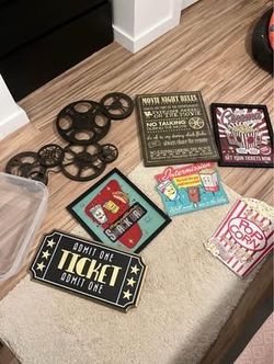 Movie theater decor