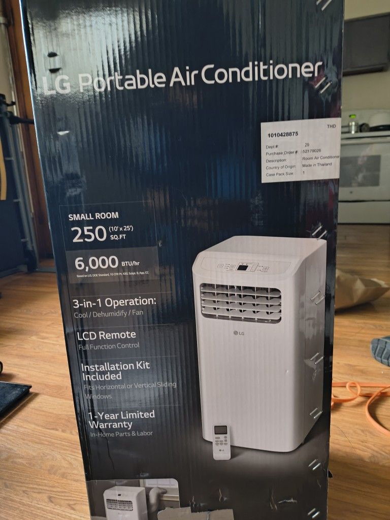 LG Portable A/C $280