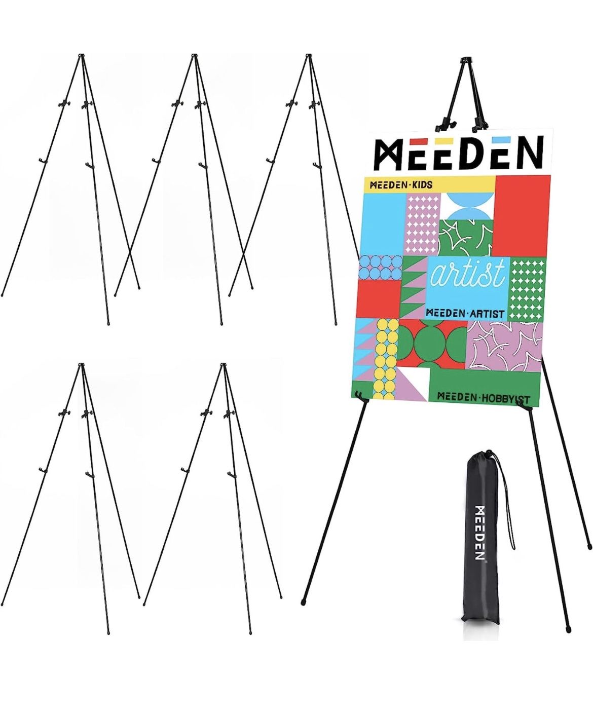 MEEDEN Easel Stand, 63" Art Display Easels