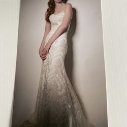 Wedding Dress, Cocktail Dress, Veil,  Shoes All $500