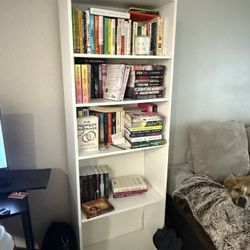 Book Shelves White