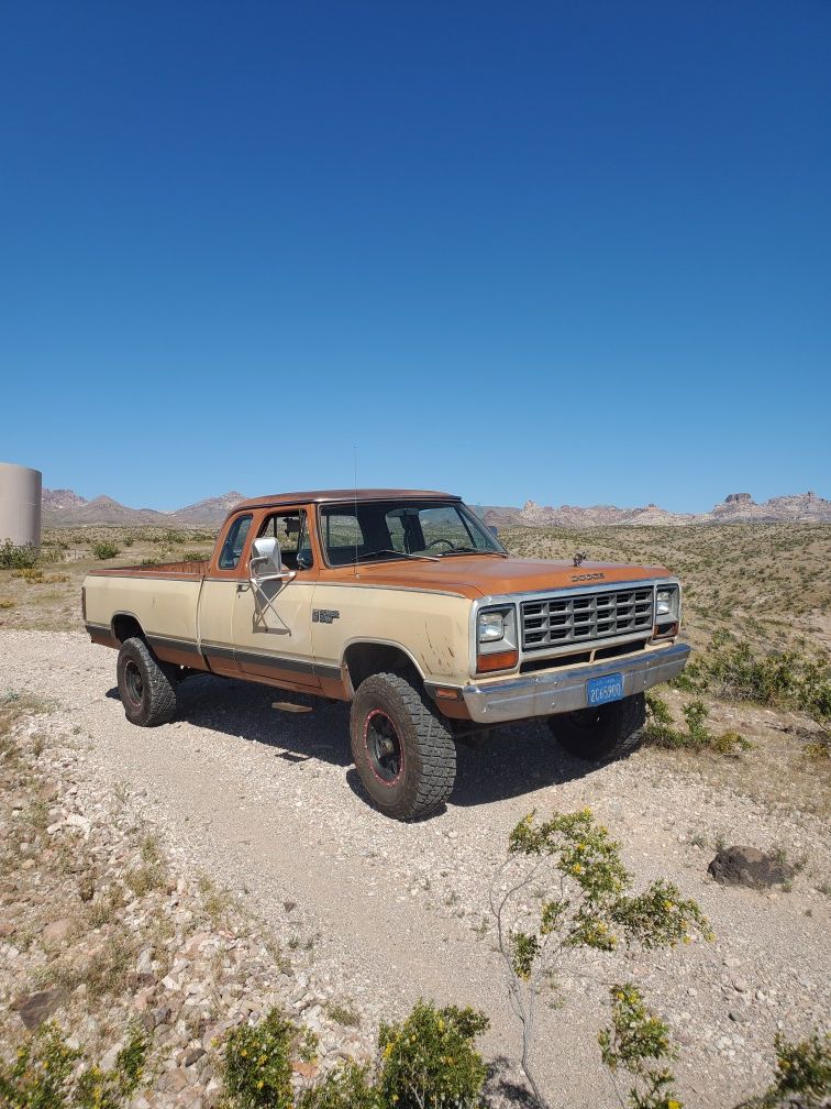 1982 82 Dodge power ram 350 ex cab 4x4