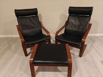 Two Chairs and Ottoman