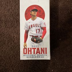2021 Ohtani Historic Season Bobblehead
