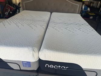 Split King Mattress - Nectar Luxe Memory Foam