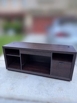 Tv stand with cabinet locks