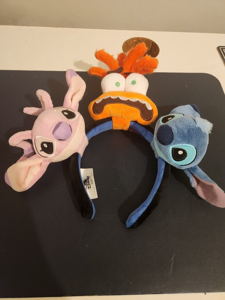 Disney Headband And Plushies
