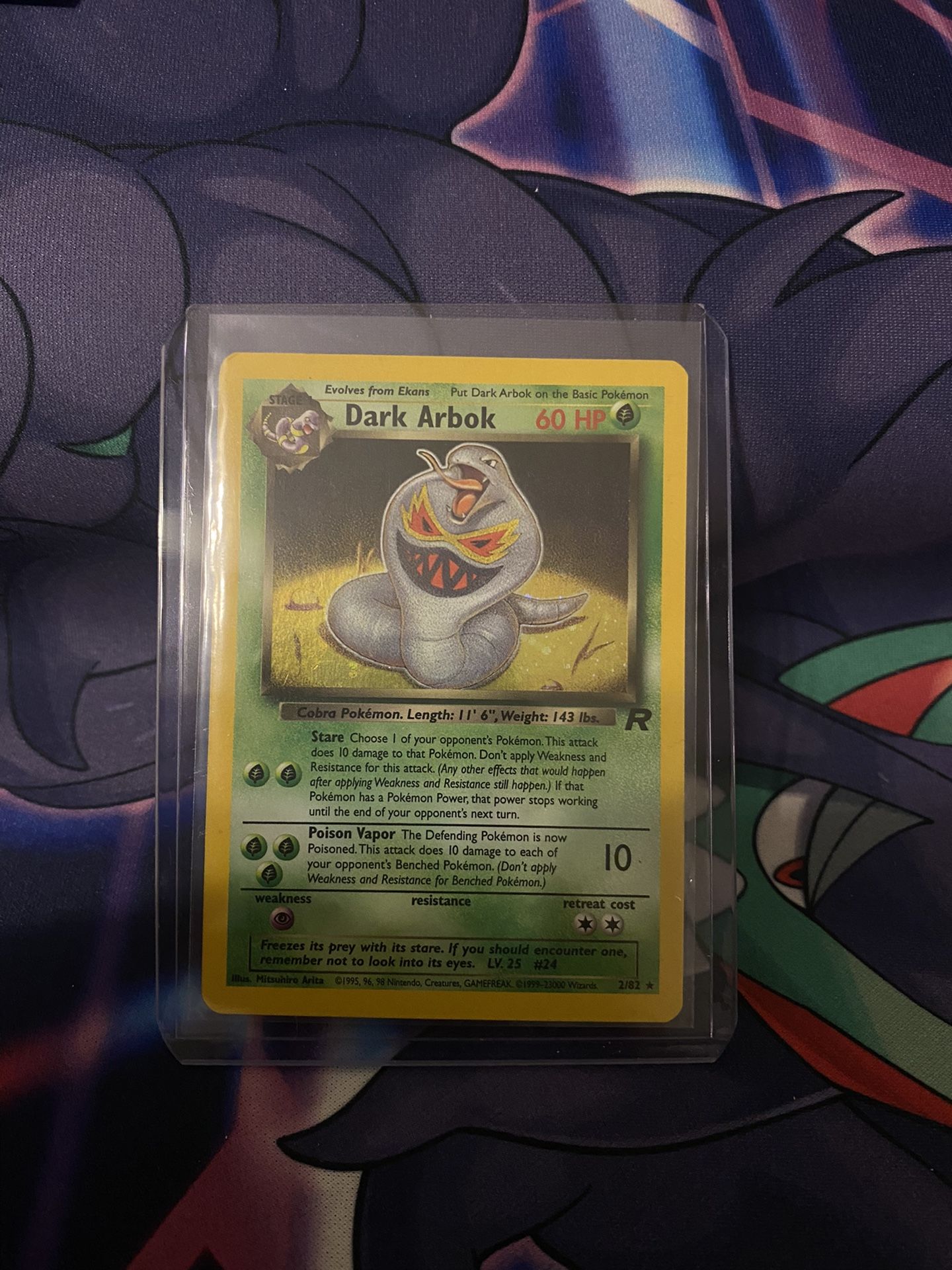 Dark Arbok - 2/82 - Holo Unlimited