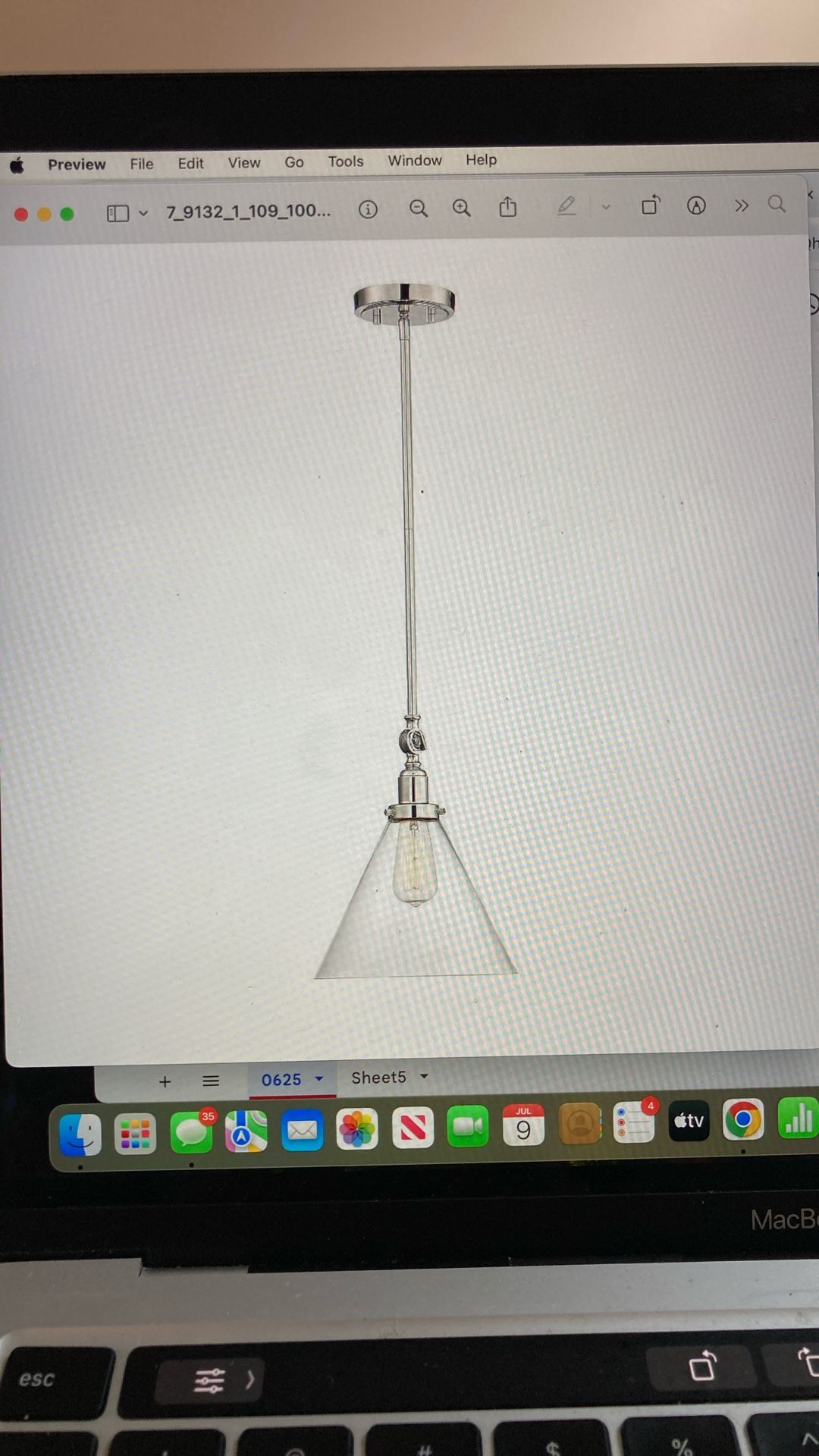 4 Savoy Pendant Lights