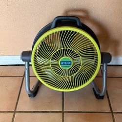 Ryobi Air Cannon Whisper Series 18V Fan 