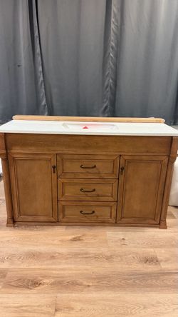 48” Wood bathroom vanity