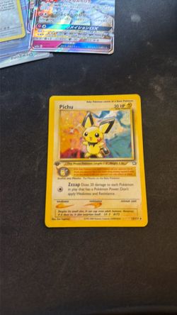 Pichu 1st edition holo rare
