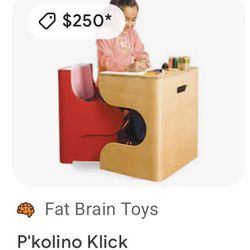 P'kolino Klick Kids Desk w/Seat (Unique Design Furniture)