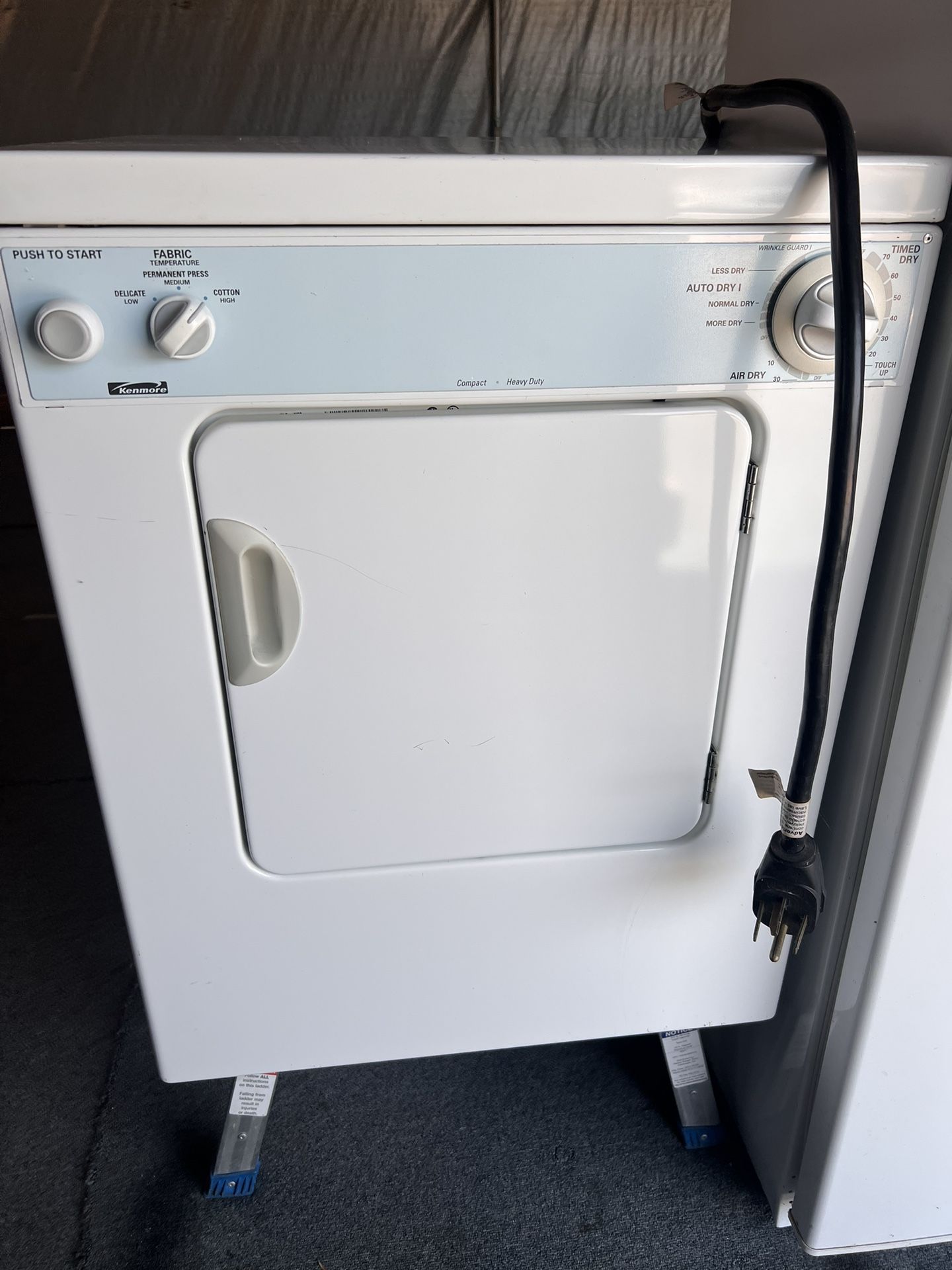 Kenmore 220v Electric Dryer