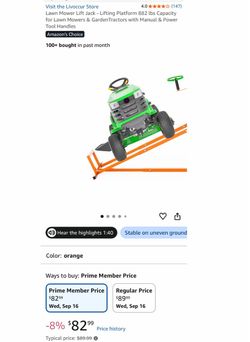 Lift Jack - Lifting Platform 882 lbs Capacity