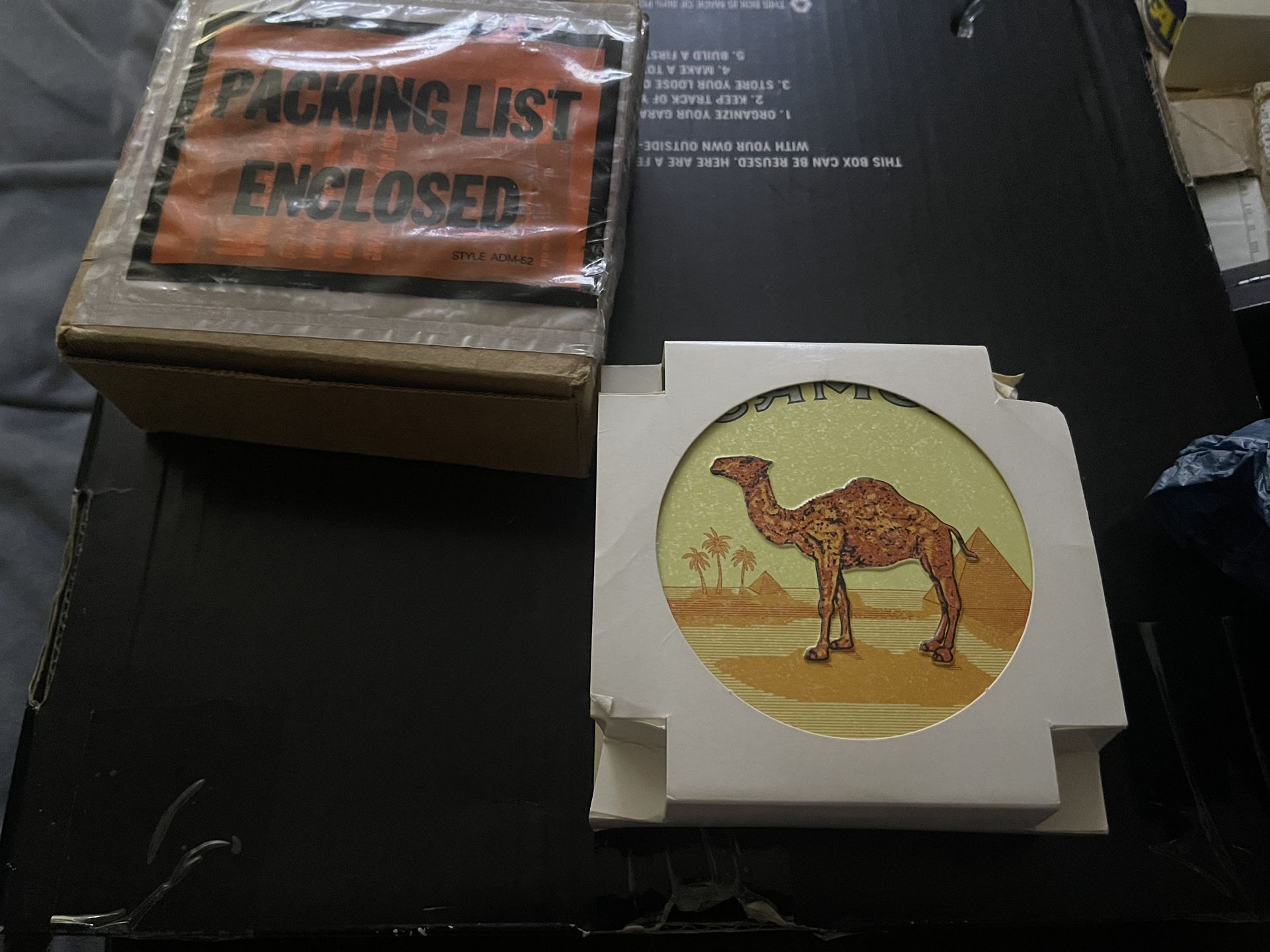 Camel Zippo & Tin