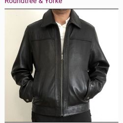 Roundtree & Yorke  Leather Jacket