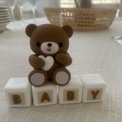 Teddy  Topper Birthday Or Shower 