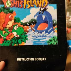 Super Nintendo Instruction  Manual