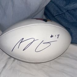 Aj Green Autographed Ball