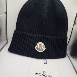 Moncler Hat Designer Beanie(Black)