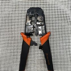 Paladin PA1561 Snagless All-In-One RJ45/RJ11/RJ22 WE/SS Modular Plug Crimp $30