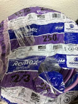 New Romex wire 12/3