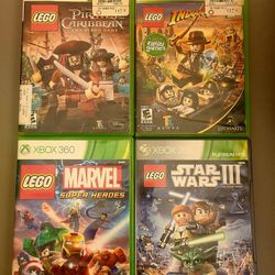  Xbox 360 Lego Games 