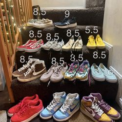 Shoes (Nike,Vans,Jordans)