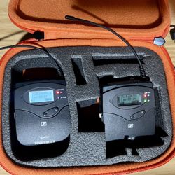 Sennheiser SK 100 G4 Bodypack Transmitter Freq A 516-558MHz & Sennheiser EK100 G4 Wireless Mic Diversity Receiver A1 470-516 MHz