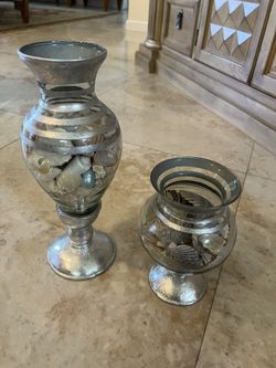 Vase Decor With Shells